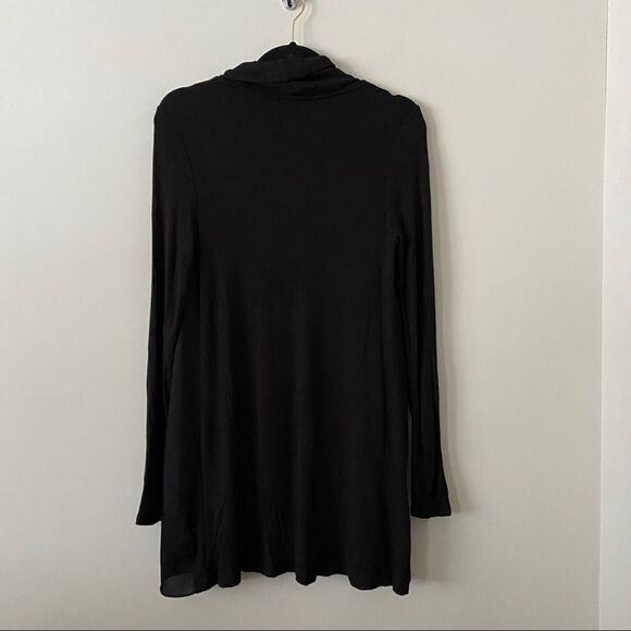 Anthropologie “deletta” cowl satin ribbed top - Picture 3 of 9